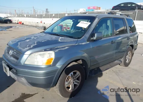 2005 Honda Pilot Ex-L z USA, uszkodzony, nr VIN 2HKYF18725H546107